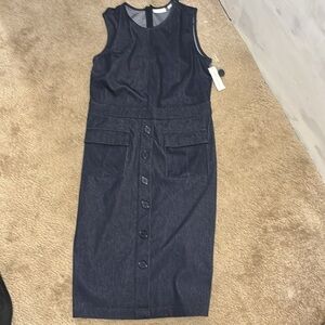 New York and Company Stretch Jean Dress